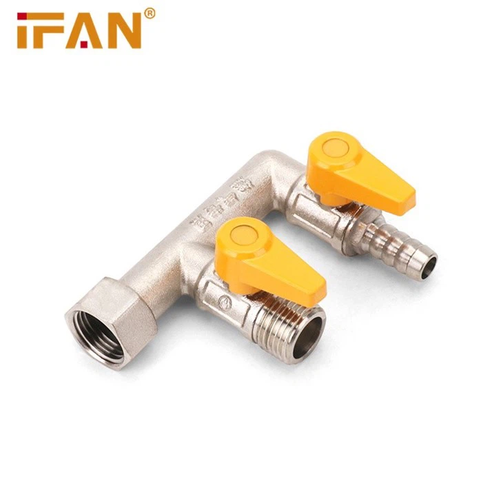 Butterfly Brass Gas Valve