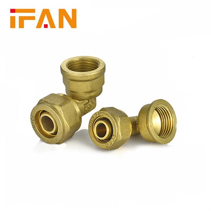 Water Brass Compression Fitting